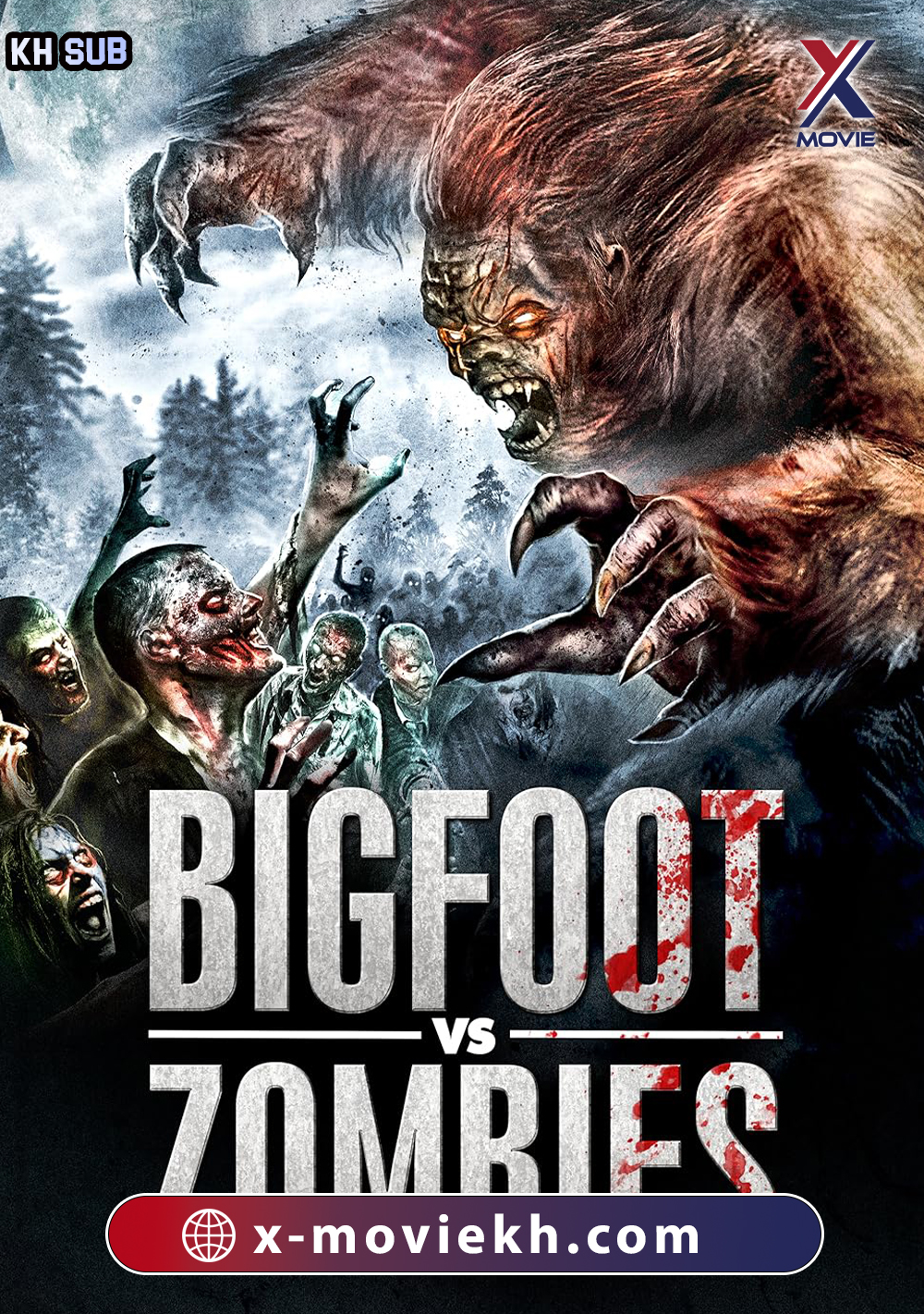 Bigfoot vs. Zombies